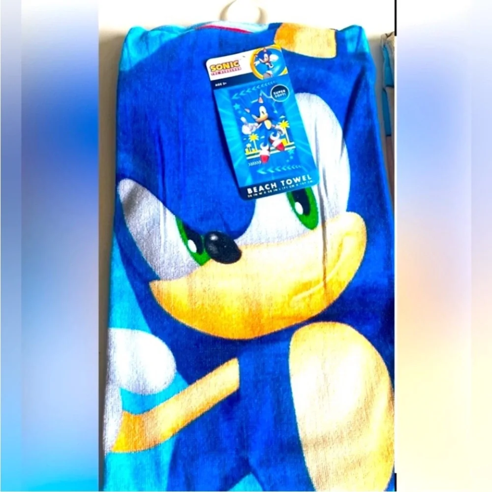 Set of 3 Cartoon Character Beach Towels